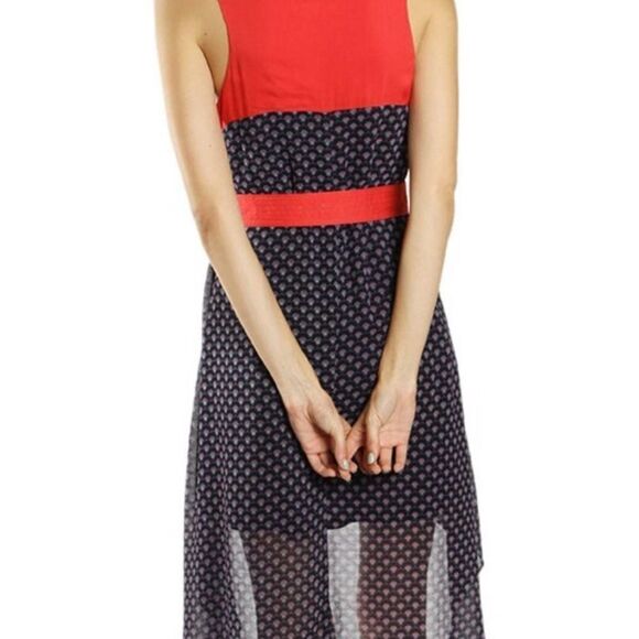 Red and Blue Summer dress - Picture 6 of 13